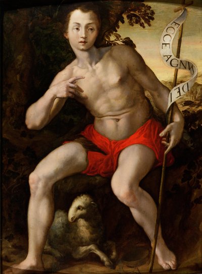 St. John the Baptist by Alessandro Allori